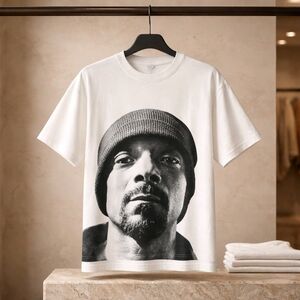 White Graphic Men's T-Shirt